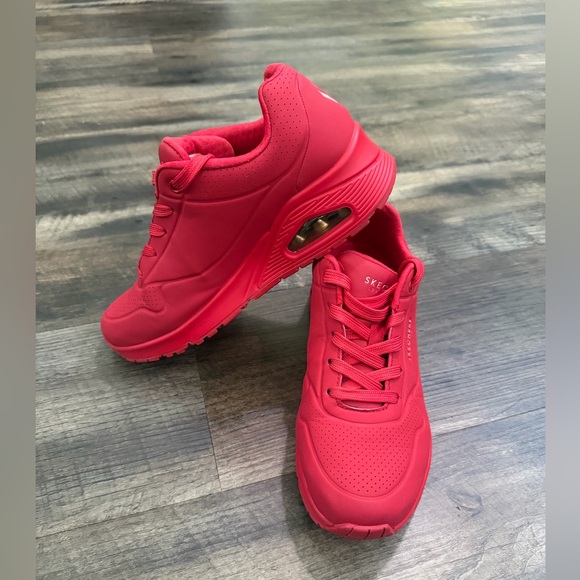 Skechers Shoes - Skechers Women's Bold Red Sneakers